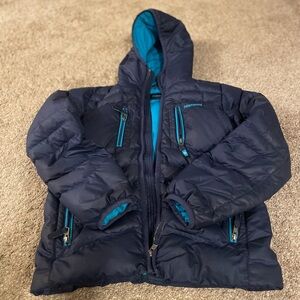 Marmot Kids Dark Blue Puffer Jacket